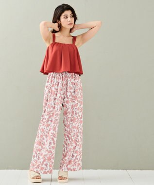 San-ai Resort（三愛水着楽園） 【SALE】ロングパンツ　M　【Coral veil（コーラルヴェール）】 ホワイト