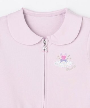 ANY KIDS ジップアップワンピース ラベンダー