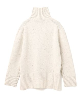 JOSEPH ツィードニット　ハイネックニット Ivory