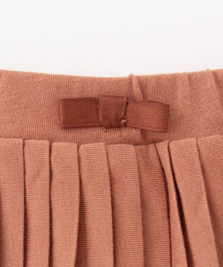 組曲 KIDS 【インパンツ付き】【100㎝】ＴＣ天竺プリーツ スカッツ ブラウン系