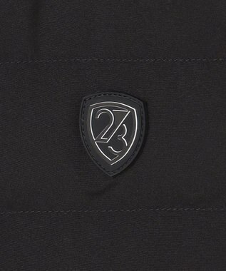 23区GOLF 【WOMEN】半袖パディングブルゾン ブラック系