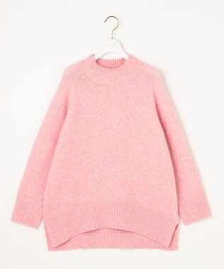 ANY SIS 【洗える】ハイネックラグラン ニット ピンク