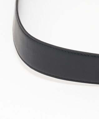 russet ナイロンジャガードメタルバックルショルダーバッグ L(CE-1656) Trv-Black