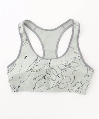 ONWARD CROSSET SELECT 【SEESET】ラインフラワーブラトップ GREEN