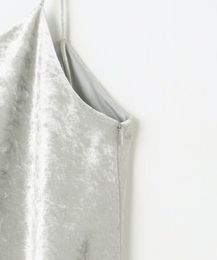 NAVE 【ReNAVE】クラッシュベロア キャミソール ライトグレー系