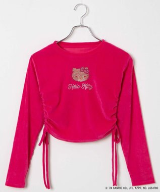 WEGO 【サンリオ】HELLOKITTYコラボトップス ピンク