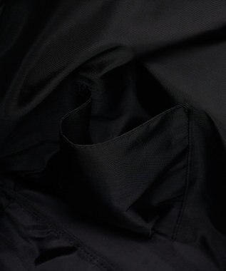 russet ナイロンジャガードメタルバックルショルダーバッグ L(CE-1656) Trv-Black