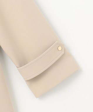 ANY SIS S 【撥水・UVカット・洗える】フーデットロング コート ライトベージュ