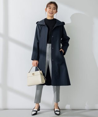 組曲 L 【洗える】Elenaパフスリーブ ニット ブラック系