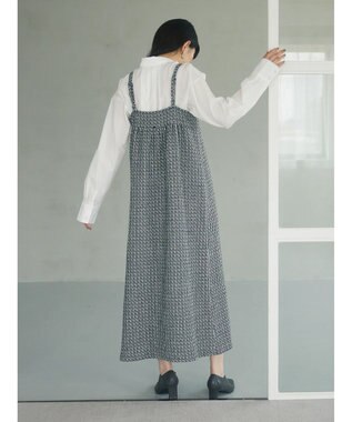 Green Parks armonia．表面感素材ジャンスカ Mix