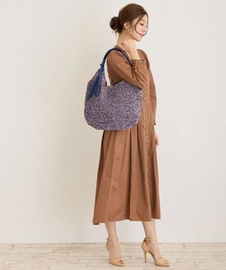 ROOTOTE 1150【カゴバッグ】LT.ラウンド.バスケット-C 03：ブルーベリー