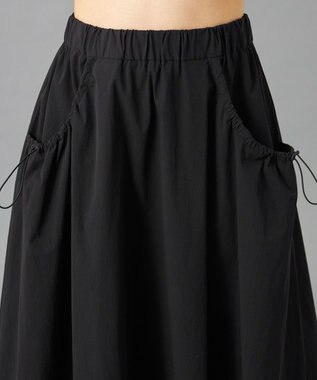 Chacott Chacott BALANCE タフタAラインスカート ブラック