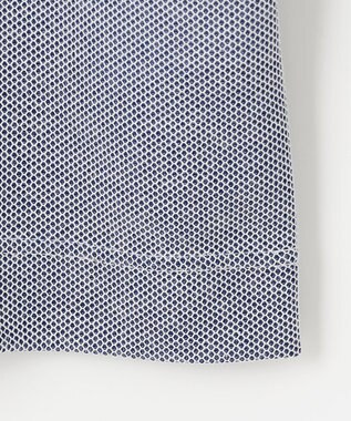 JOSEPH ABBOUD 【キングサイズ・消臭などの高機能】オーガニックコットン ダディ 長袖 ポロシャツ ブルー系