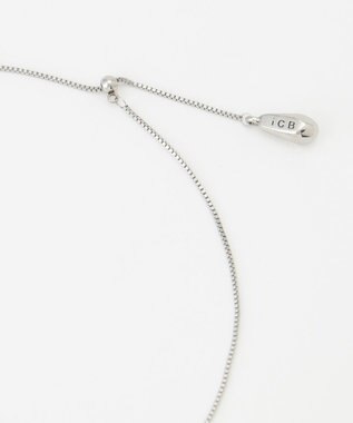 ICB ドロップネックレス シルバー系