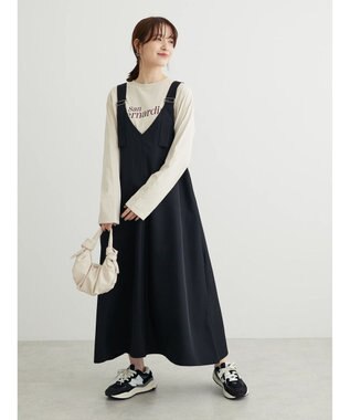 Green Parks ・ＥＬＥＮＣＡＲＥ　ＤＵＥ　Ｖネックジャンスカ Black