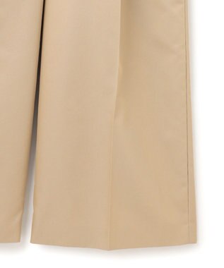 uncrave チノギャバジン ワイドトラウザー ベージュ