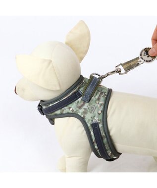 PET PARADISE ペットパラダイス やさしい ハーネス 迷彩 ３Ｓ 〔小型犬〕 カーキ