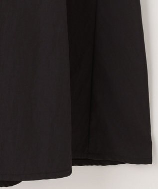 Feroux 【洗える】バイカラー襟ニットドッキング ワンピース ベージュ系