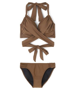 San-ai Resort（三愛水着楽園） ワコール定番商品カップ使用 GHIカップの大きなお胸に対応【グラマラスフィット】ワイヤーブラ　9D-M　【San-ai Resort（サンアイリゾート）】 ブラウン