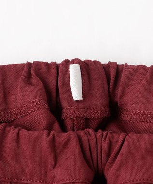 組曲 KIDS 【150-160㎝】ソフトストレッチ ショートパンツ ボルドー