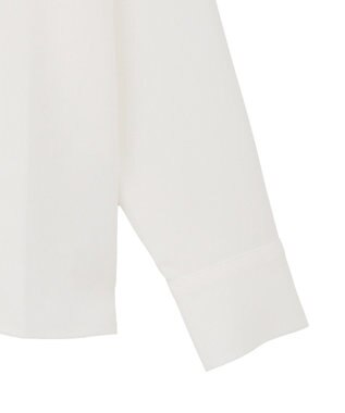 AMERICAN HOLIC 【イージーケア】ナロータイブラウス Off White