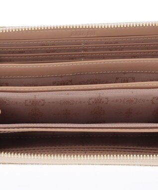 ANNA SUI ルーミー ラウンドファスナー長財布 ゴールド