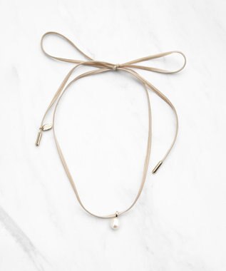 TOCCA TIED WITH PEARL NECKLACE ネックレス