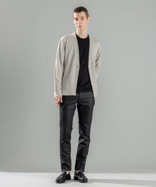 JOSEPH HOMME 【洗える/和紙使用】ウォッシャブルペーパー　カーディガン アイボリー系