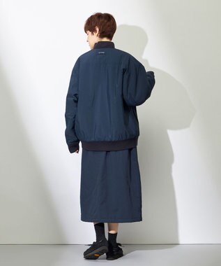 HELLY HANSEN 【リバーシブル・保温・ECO素材】ファイバーパイルリバーシブルバーシティージャケット アイボリー