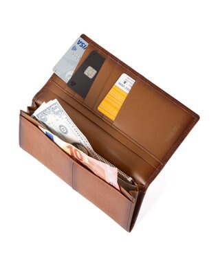 ACE BAGS & LUGGAGE LO HOMME PRESSE アルカイックAC 本革 長財布 71896 ロ・オム・プレッセ ブラウン