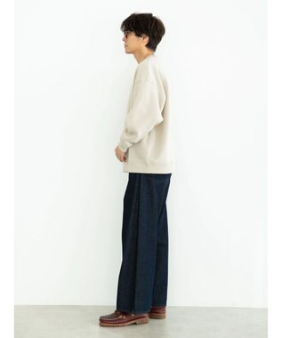 CRAFT STANDARD BOUTIQUE ニットフリーススウェット Ivory