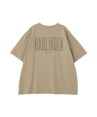 AMERICAN HOLIC バックロゴルーズＴシャツ Beige