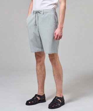 JOSEPH HOMME 【新型】トリコサッカーストレッチ ドロスト付ショートパンツ / BERMUDA ＜新色＞ライトグレー系