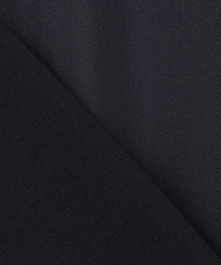 ANY SIS L 【洗える】セレモニーダブルクロス クルーカラー ジャケット ネイビー