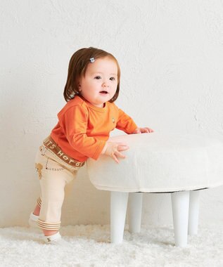 MIKI HOUSE HOT BISCUITS 【70-100cm】 8分丈スパッツ 白