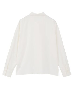 AMERICAN HOLIC 【イージーケア】ナロータイブラウス Off White