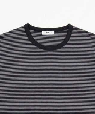 WEGO 【ユニセックス着用ITEM】ボーダーリンガーT（SS） ブラックボーダー