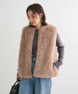 Green Parks ・ＥＬＥＮＣＡＲＥ　ＤＵＥ　シープファーベスト Beige