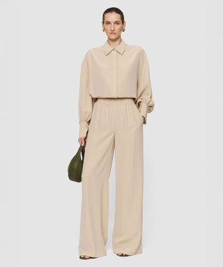 JOSEPH サテンツイル　トラウザーズ Powder