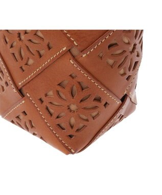 genten サステナブルカットワーク ポシェット チャ