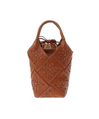 genten サステナブルカットワーク ポシェット チャ