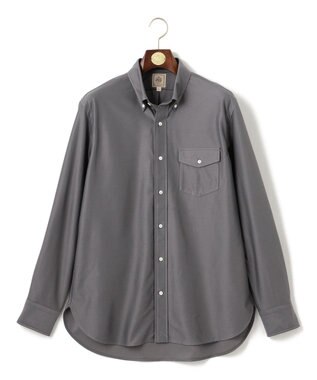 J.PRESS MEN KANEMASA KNITTING デニムジャージ シャツ ライトグレー系