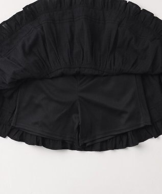 ANY KIDS 【洗濯機可能】カラミドビー ティアードスカパン ブラック