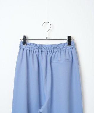 WEGO 【ウエストゴム/手洗い可】カラーイージーパンツ サックス