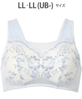 WACOAL 【ナイトアップブラ】 ノンワイヤーブラ 睡眠中のバストの不快感をやわらげる 寝汗の不快さを防ぐ ナイトブラ 夜用ブラ レディース BRA167 /ワコール ブルー