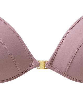 BRADELIS New York 【NuBra / ナチュラルタイプ】ヌーブラ・エアーライト  オリビア  ストラップレスで肩こり軽減 ストレスフリー ローズ