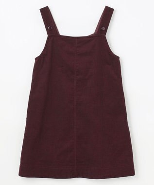 組曲 KIDS 【110-140㎝】コーデュロイ ワンピース ワイン系
