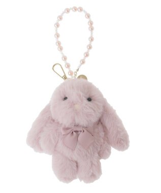 Maison de FLEUR ピンクマニアうさぎチャーム Pink