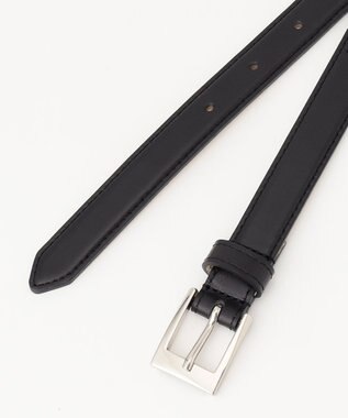 J.PRESS LADIES ベーシック レザー ベルト ブラック系