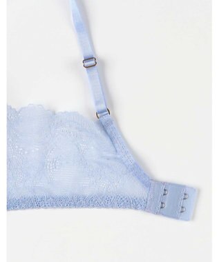 AMPHI ブラジャー ふっくらまる胸キープ 脇高設計 脇・背中スッキリ【Hold Day Bra】 BYJ311 アンフィ／ワコール ブルー